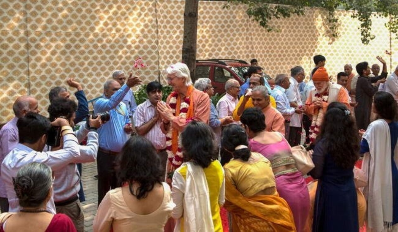 Brother Chidananda Arrival In India 2017