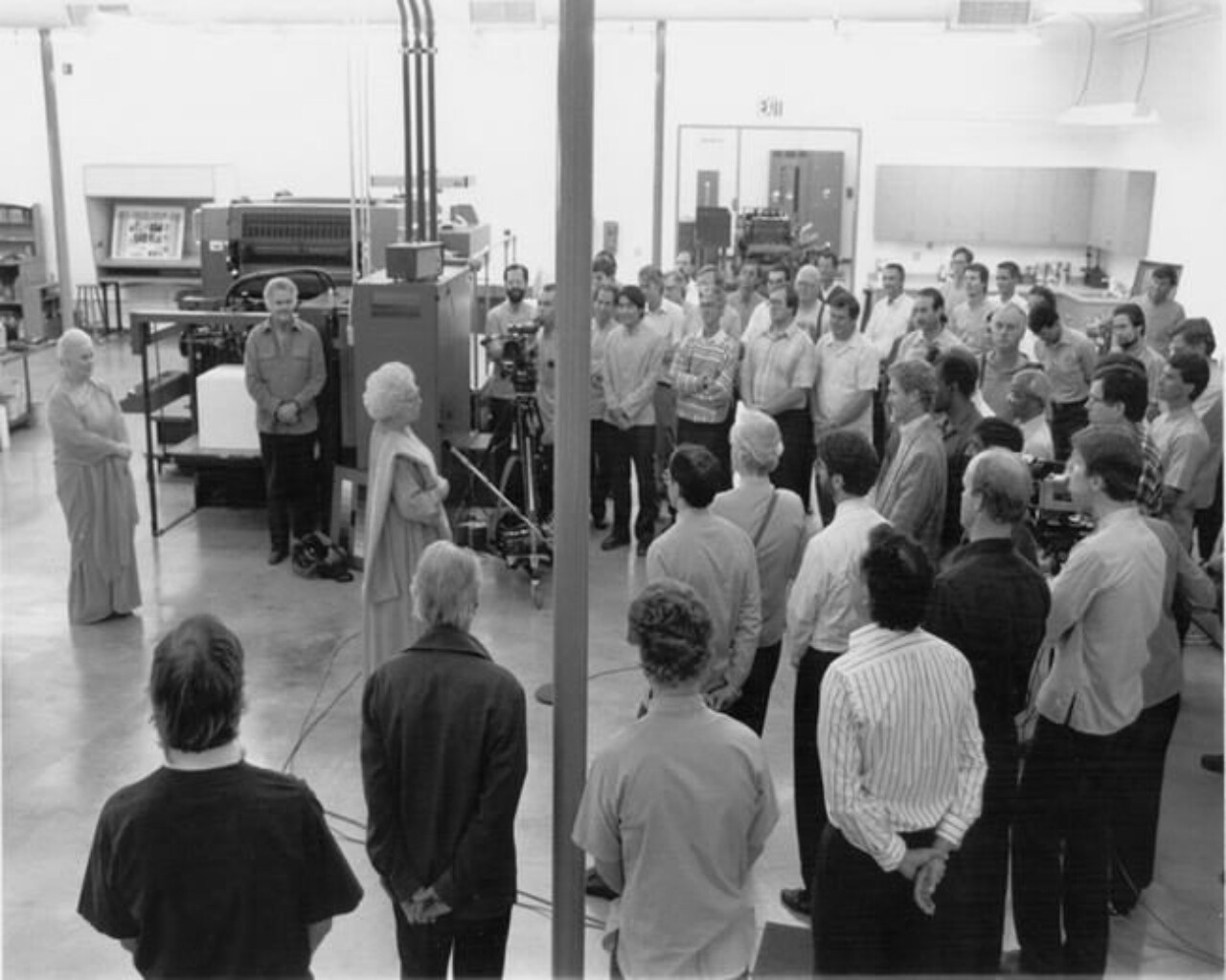 Srf Dedicates New Press And Bindery Equipment 3